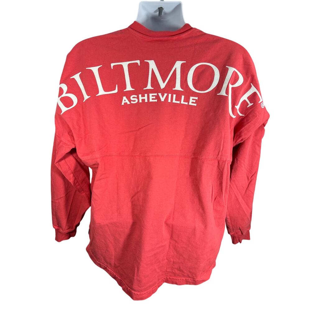 Spirit Jersey Biltmore Asheville NC Long Sleeve Shirt Size Medium Salmon / Pink
